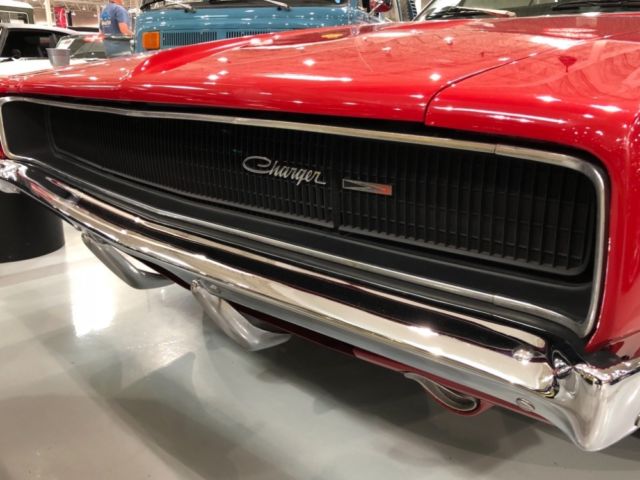1968 Red Dodge Charger Coupe