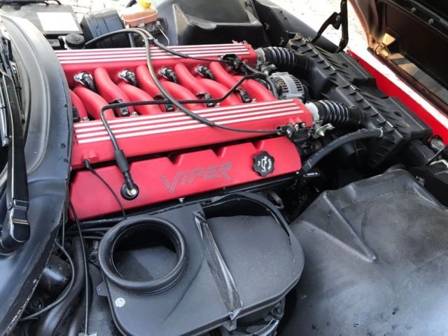 1993 Red Dodge Viper Coupe