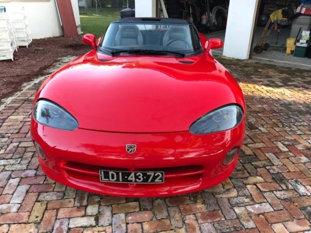 1993 Red Dodge Viper Coupe