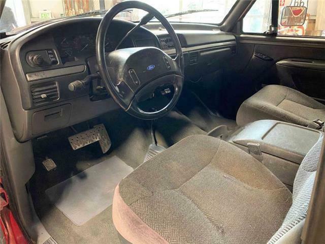 1993 Red Ford F-250 Pickup Truck