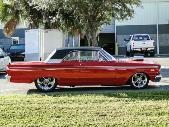1963 Red Ford Fairlane 2d : 2 Door Hard TOP