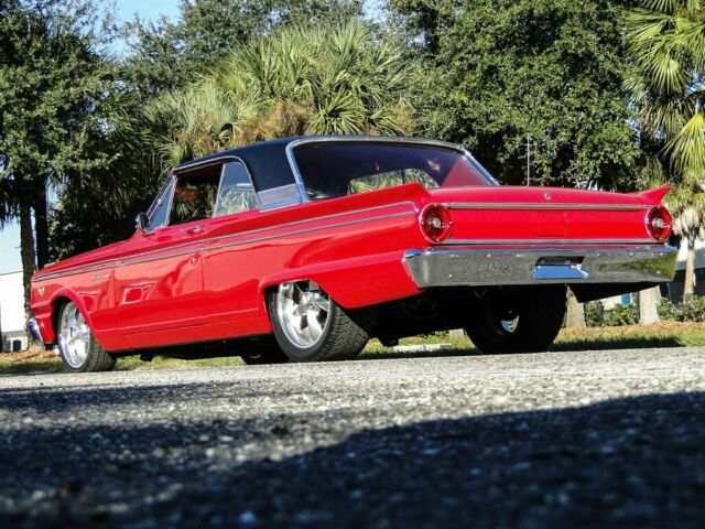 1963 Red Ford Fairlane 2d : 2 Door Hard TOP