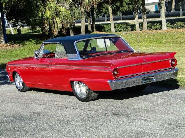 1963 Red Ford Fairlane 2d : 2 Door Hard TOP