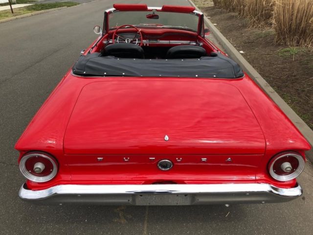1963 Red Ford Falcon Convertible