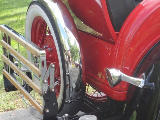 1930 Red Ford Hot Rod / Street Rod 2 Door Coupe