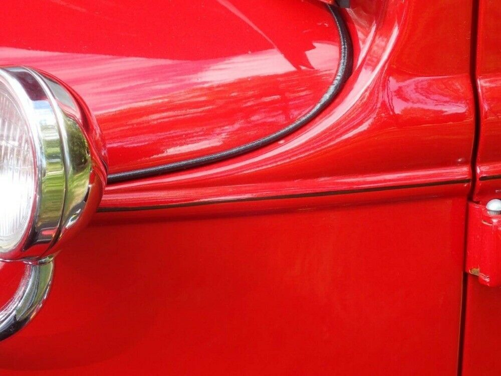 1930 Red Ford Model A 2 Door Coupe