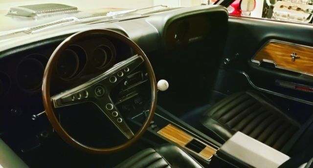 1969 Red Ford Mustang Coupe