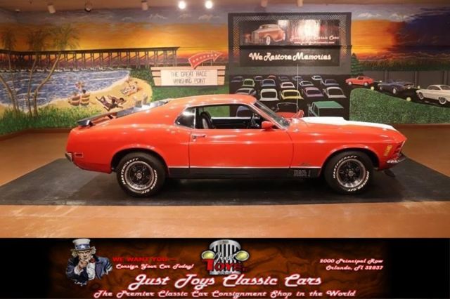 1970 Red Ford Mustang Coupe