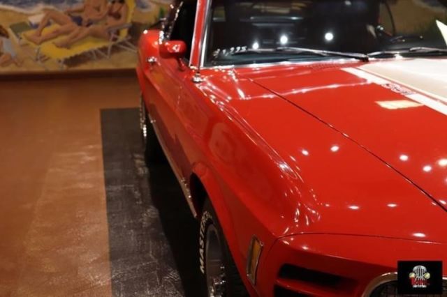 1970 Red Ford Mustang Coupe