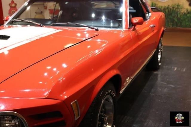 1970 Red Ford Mustang Coupe