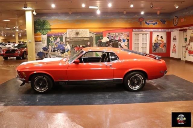 1970 Red Ford Mustang Coupe