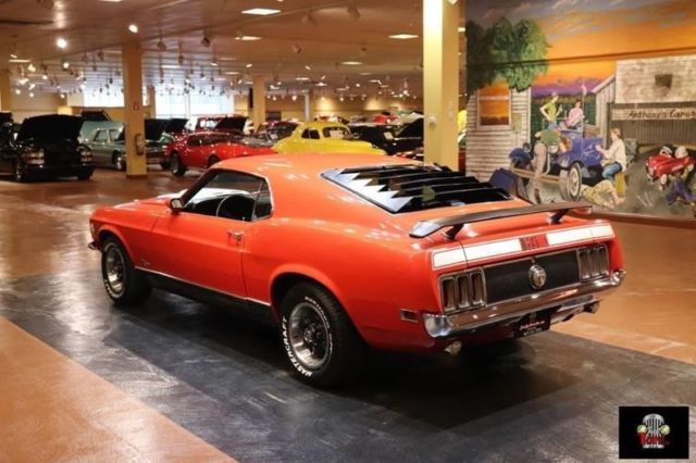 1970 Red Ford Mustang Coupe