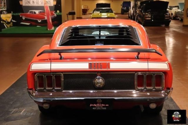 1970 Red Ford Mustang Coupe