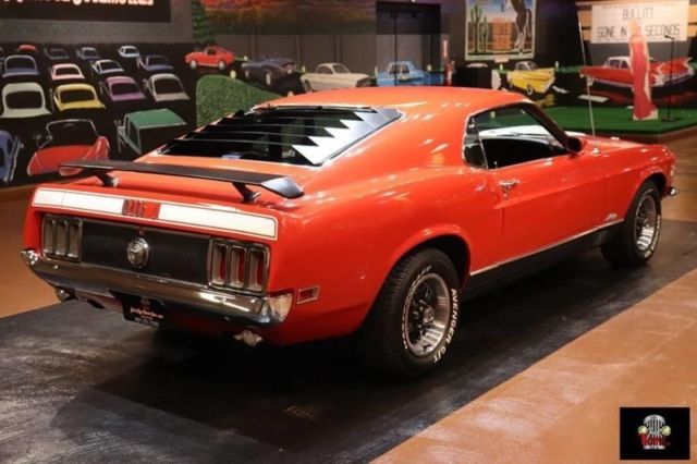 1970 Red Ford Mustang Coupe