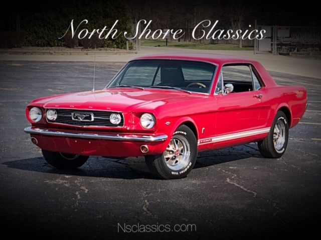 1966 Red Ford Mustang Coupe