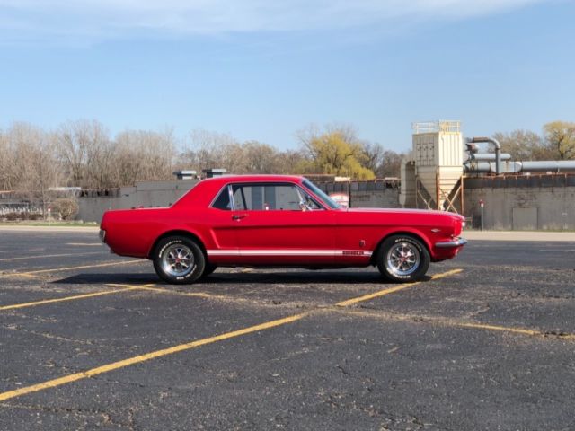 1966 Red Ford Mustang Coupe
