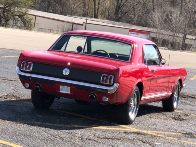 1966 Red Ford Mustang Coupe