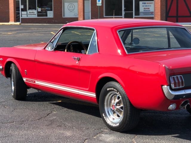 1966 Red Ford Mustang Coupe