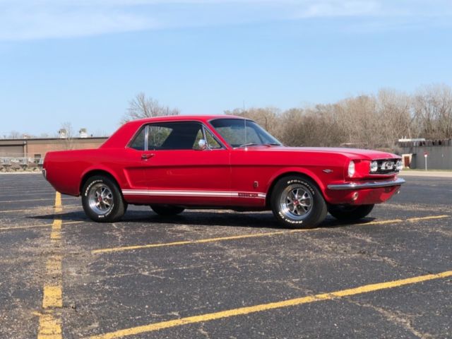 1966 Red Ford Mustang Coupe