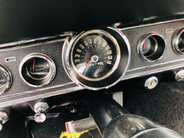 1966 Red Ford Mustang Coupe