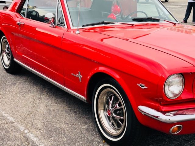 1966 Red Ford Mustang Coupe