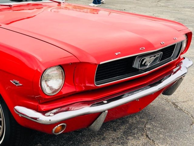 1966 Red Ford Mustang Coupe