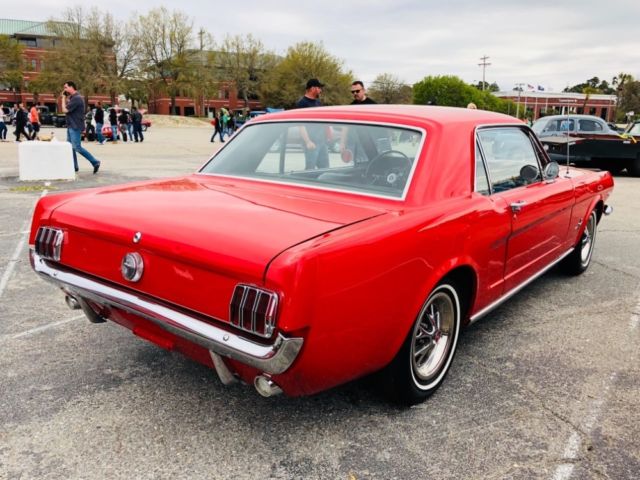 1966 Red Ford Mustang Coupe
