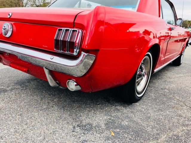 1966 Red Ford Mustang Coupe