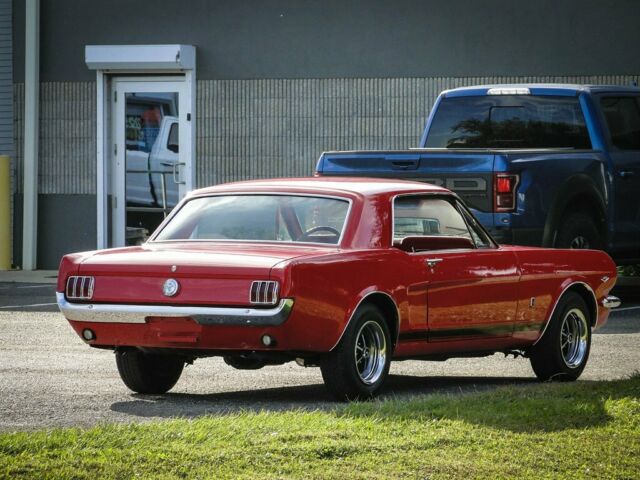1966 Red Ford Mustang Coupe