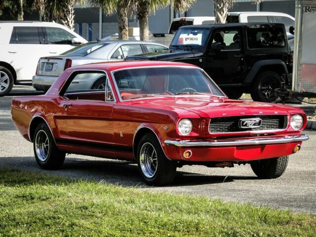 1966 Red Ford Mustang Coupe
