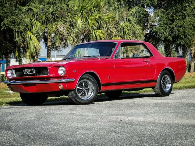 1966 Red Ford Mustang Coupe