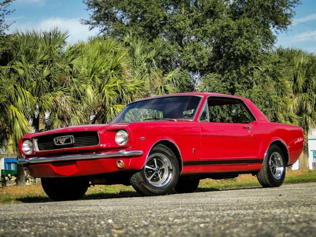 1966 Red Ford Mustang Coupe