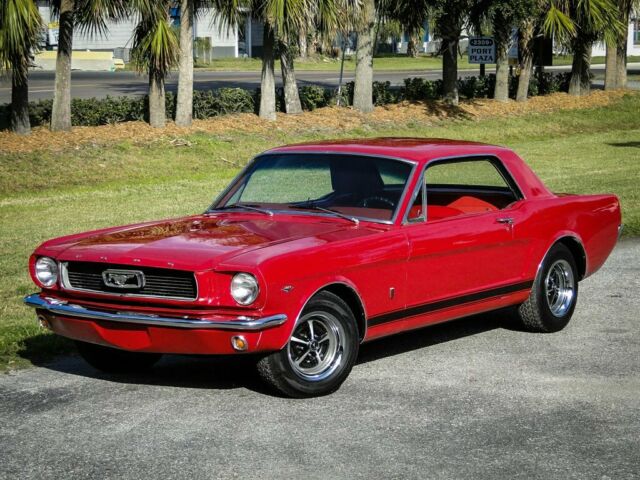 1966 Red Ford Mustang Coupe