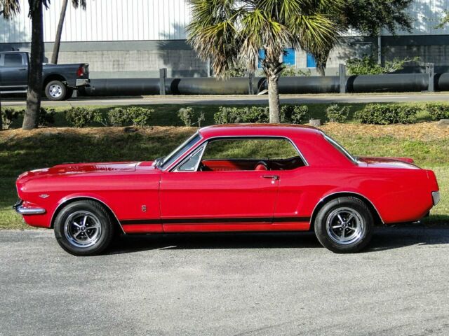 1966 Red Ford Mustang Coupe