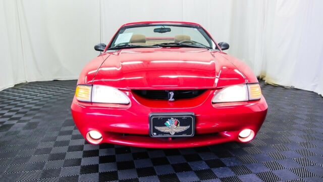 1994 Red Ford Mustang Convertible