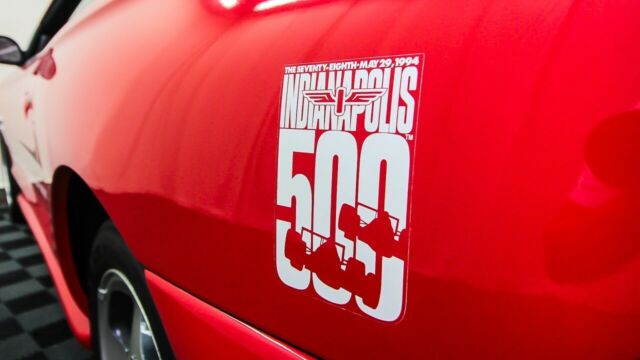 1994 Red Ford Mustang Convertible