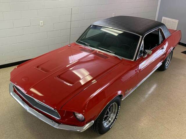 1967 Red Ford Mustang Coupe