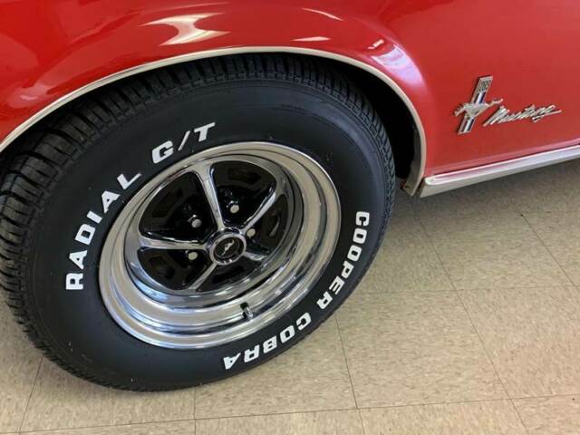 1967 Red Ford Mustang Coupe