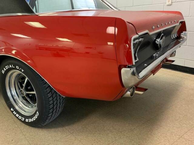 1967 Red Ford Mustang Coupe
