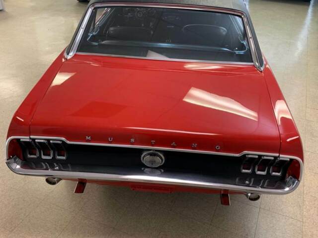 1967 Red Ford Mustang Coupe