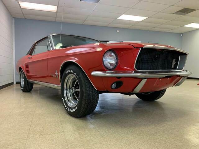 1967 Red Ford Mustang Coupe