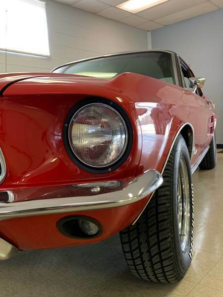 1967 Red Ford Mustang Coupe