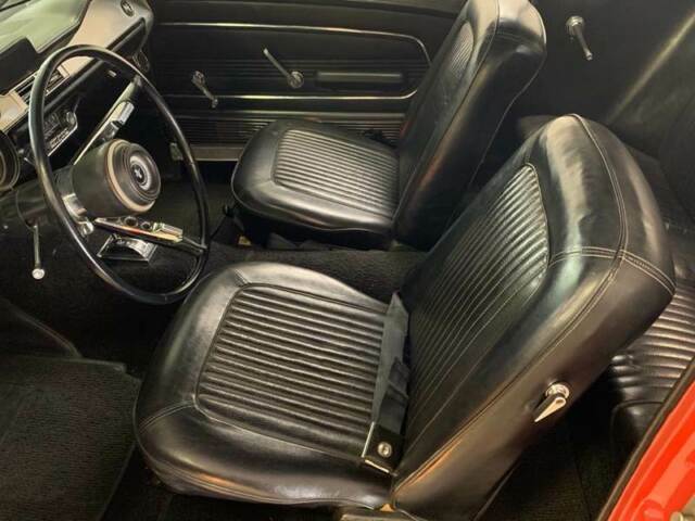 1967 Red Ford Mustang Coupe