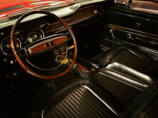 1968 Red Ford Mustang Coupe