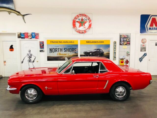 1965 Red Ford Mustang Coupe