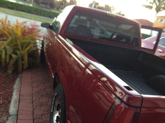 1990 red GMC Sierra 1500