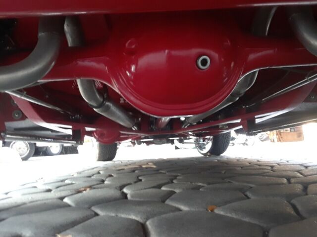 1934 Red Ford Cabriolet