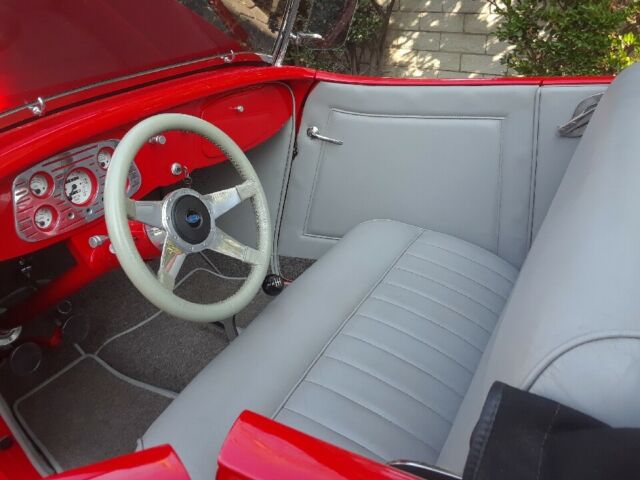1934 Red Ford Cabriolet