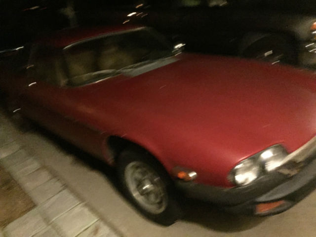 1977 Red Jaguar XJS Coupe