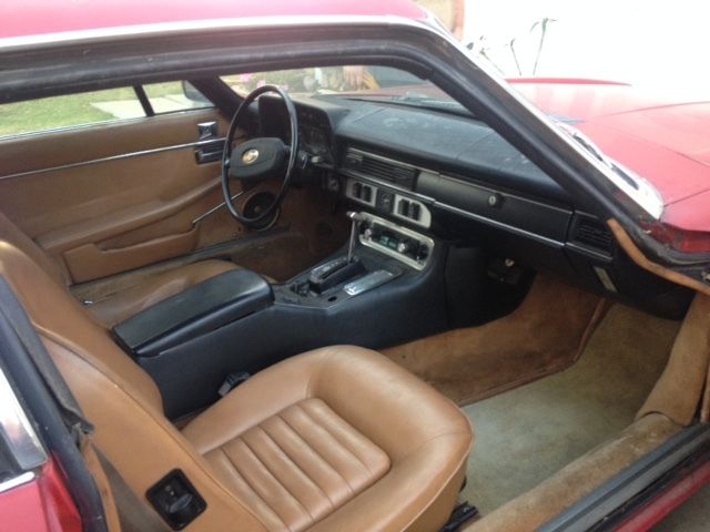 1977 Red Jaguar XJS Coupe